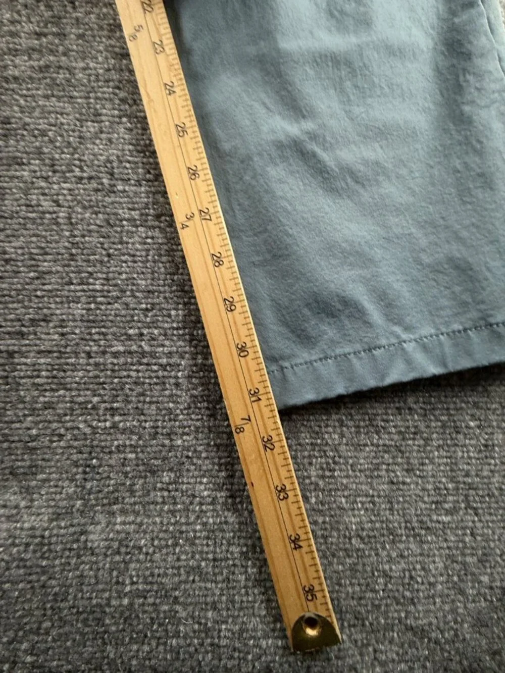 Vineyard Vines OTG Pants Performance 38x32 Men Gray Blue Stretch Zip Pockets